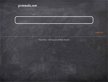 Tablet Screenshot of gizmmodo.com